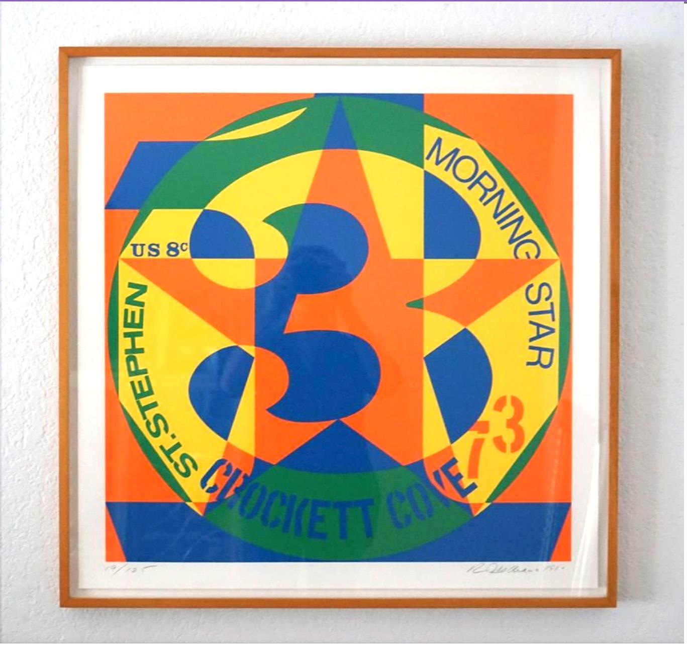 Autoportraits Vinalhaven Suite, 1980, komplettes Set von 10 Sets (Pop-Art), Print, von Robert Indiana