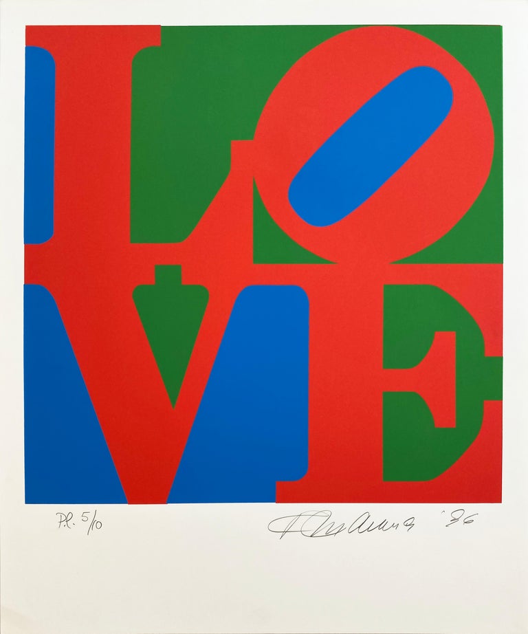 Book of Love 7 - Print by Robert Indiana