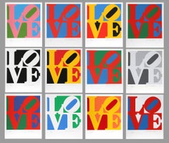 Portafoglio serigrafico Book of Love, American Modern, con cornice, 2010+