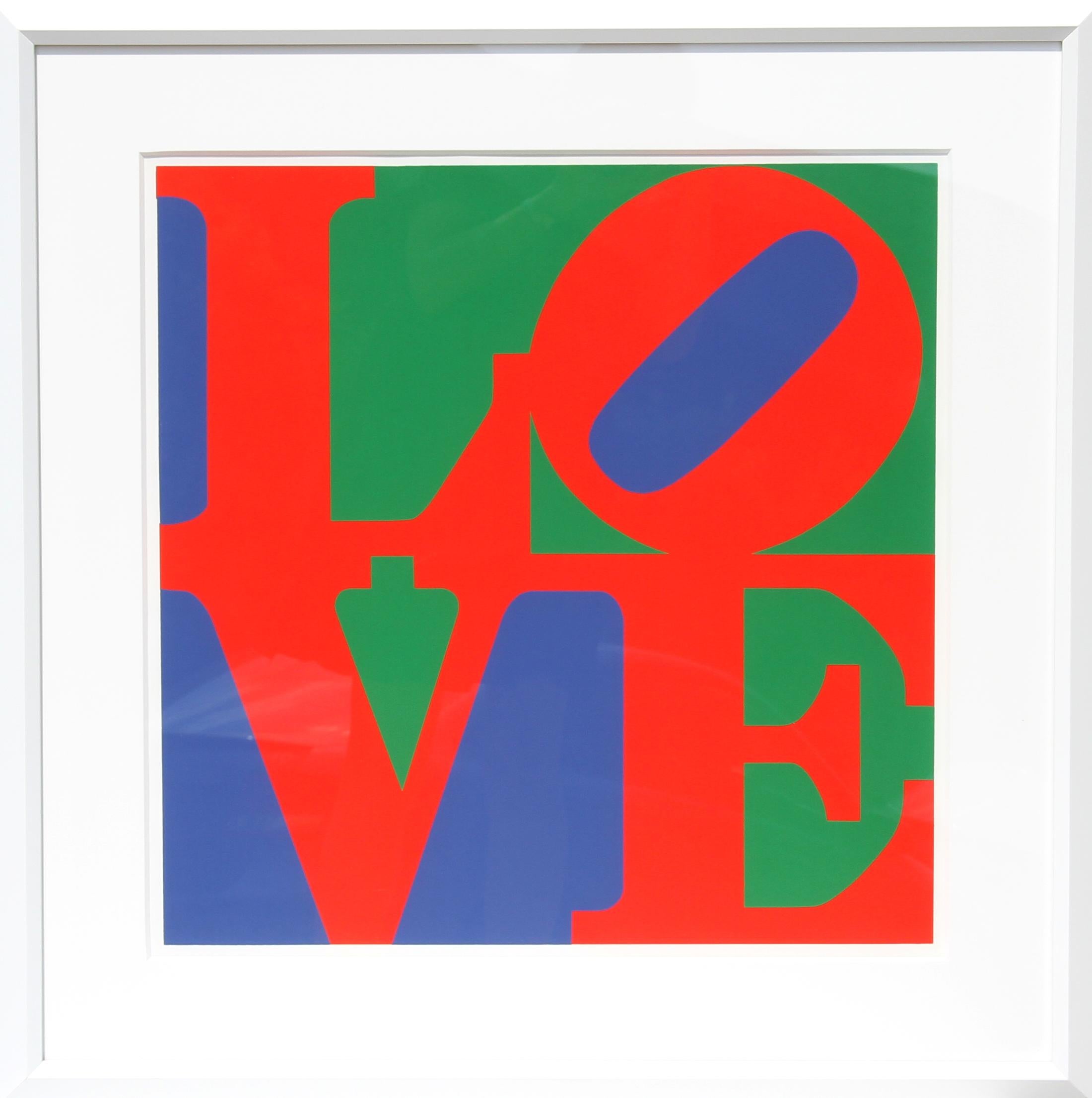 Robert Indiana Abstract Print - Classic LOVE