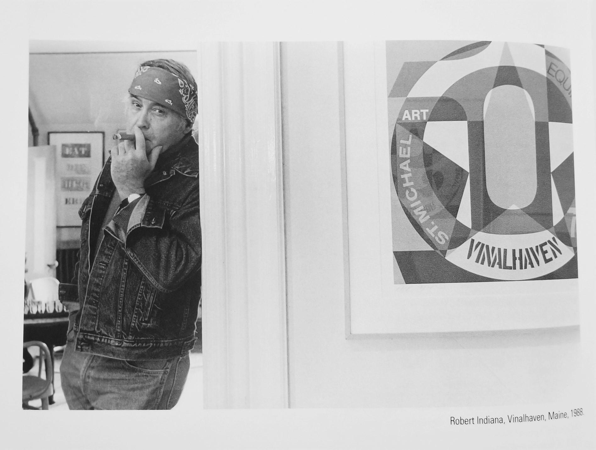 Decade: Autoportrait '70 (Vinalhaven) /// Sérigraphie Pop Art Robert Indiana  en vente 17