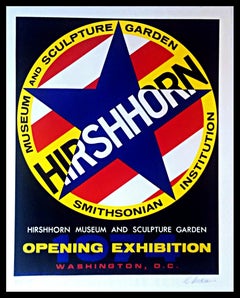 Lithographie Deluxe signée et numérotée pour le Hirshhorn Museum & Sculpture Garden