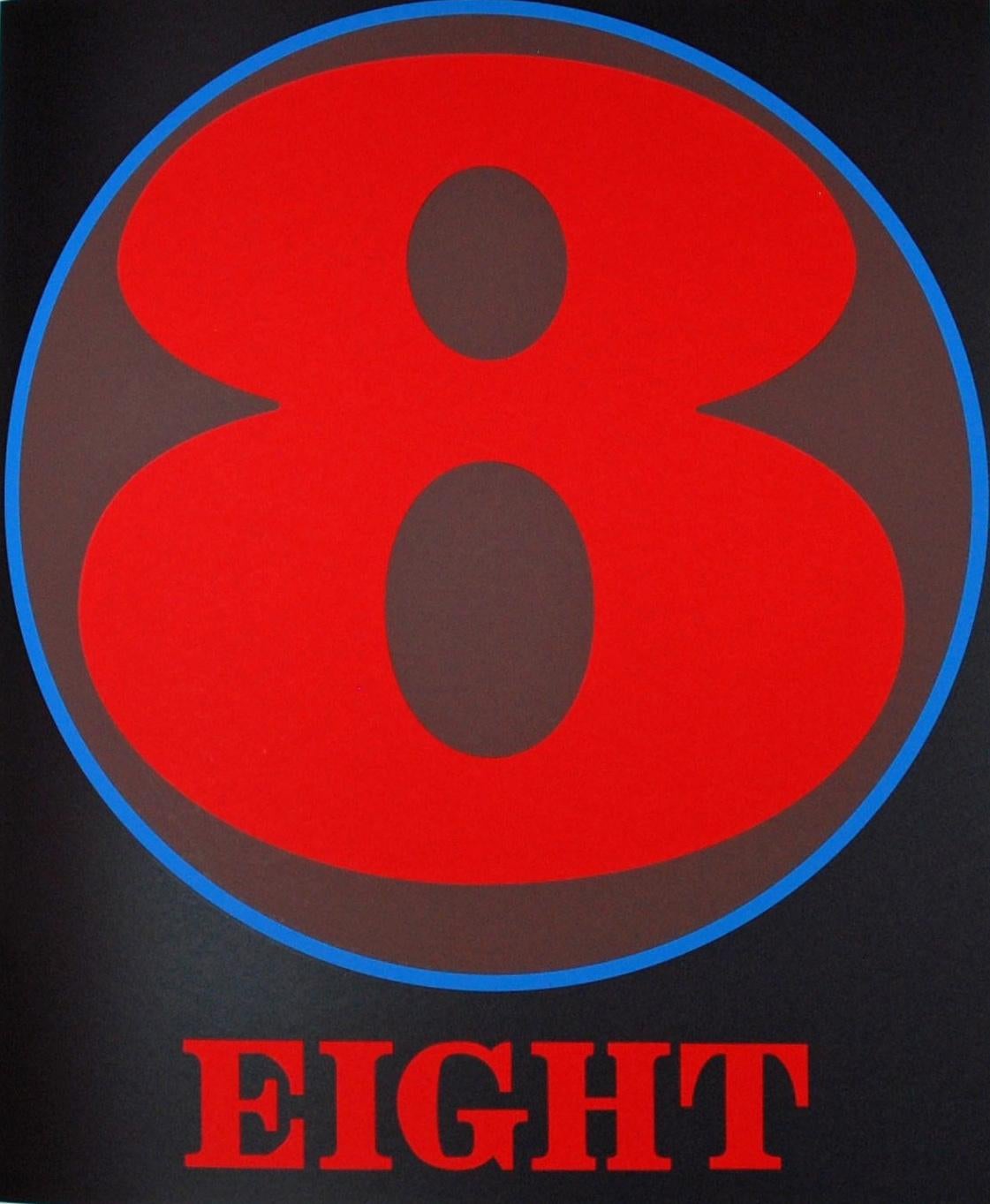 Eight - Print by Robert Indiana