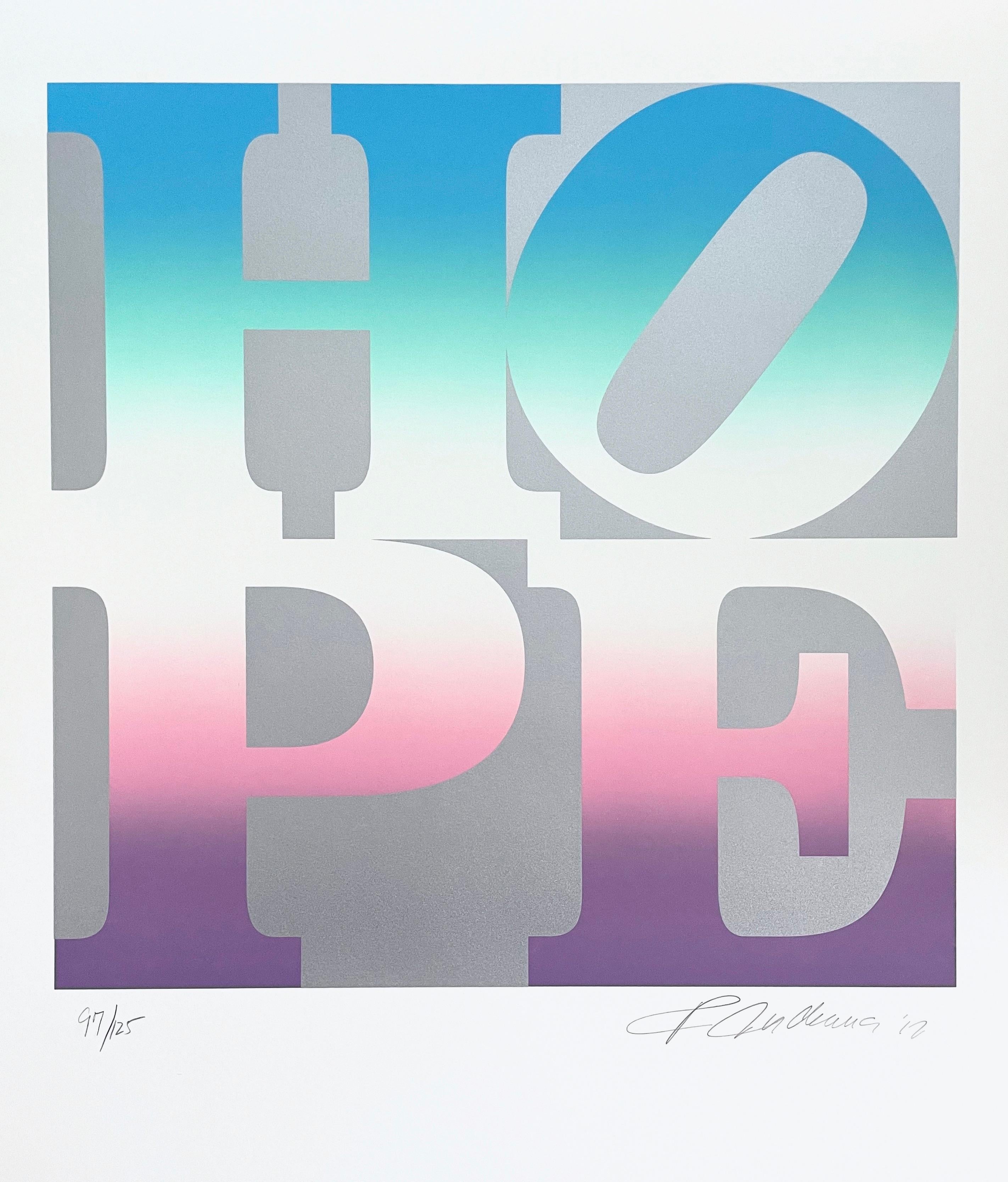Quatre Saisons of HOPE (quatre œuvres d'art), Robert Indiana en vente 2