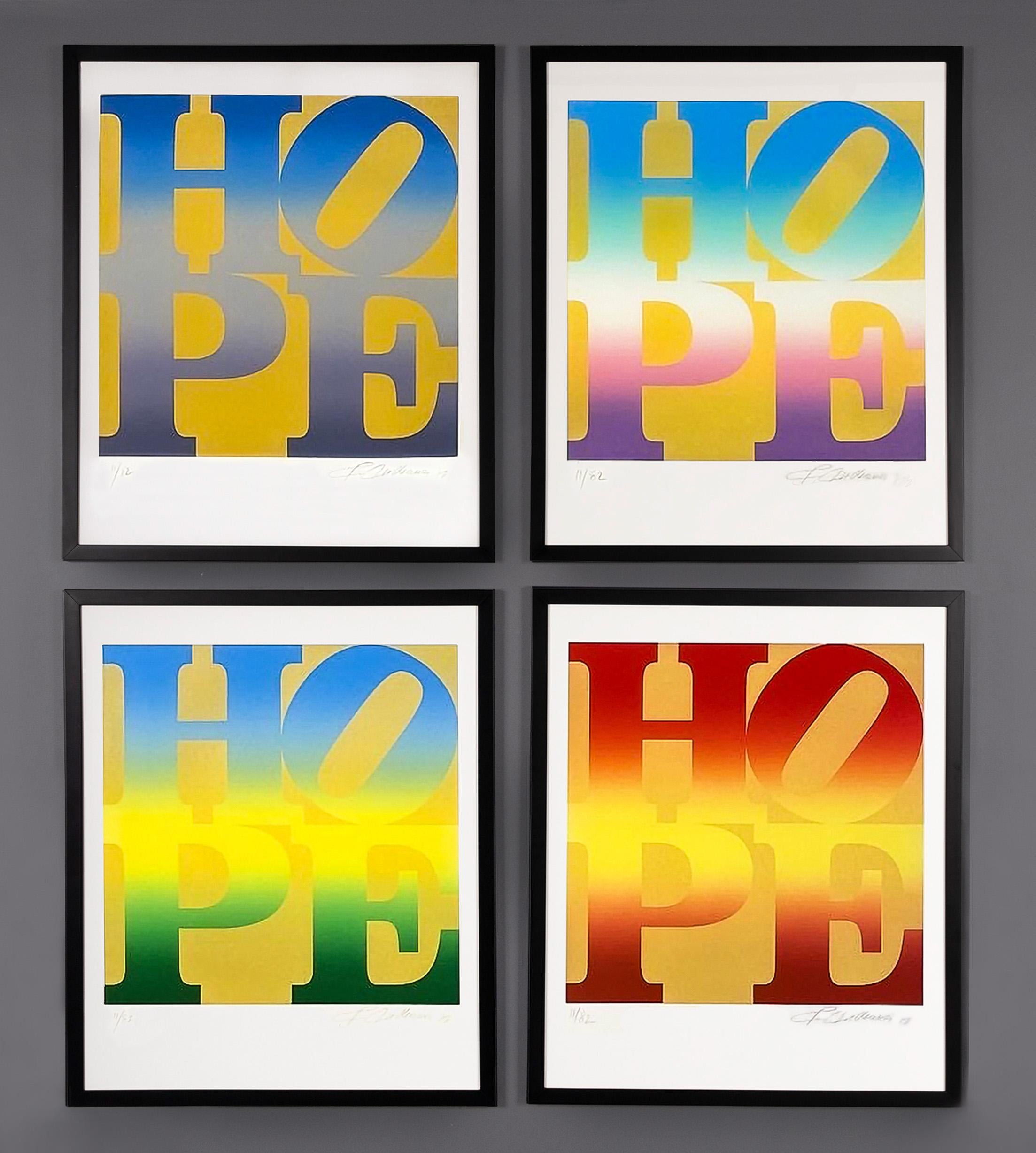 'Four Seasons of Hope Gold' Set of Four For Sale 2