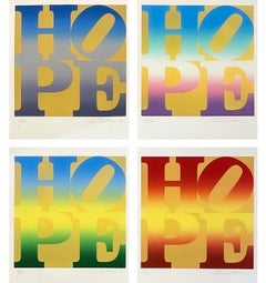 Set di quattro "Four Seasons of Hope Gold" (Quattro stagioni di speranza in oro)