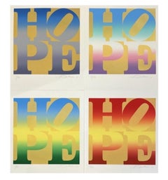 Four Seasons of HOPE, The complete portfolio of 4 prints, Gold Edition (en anglais)
