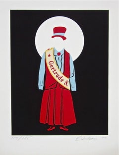 Gertrude Stein (The Mother of Us All) Limited Edition Lithograph Robert Indiana