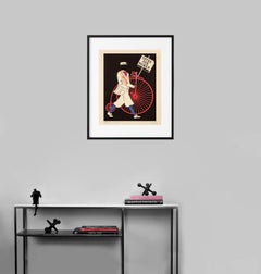 Heming à paillettes - portfolio Mother of Us All de Robert Indiana, 1977