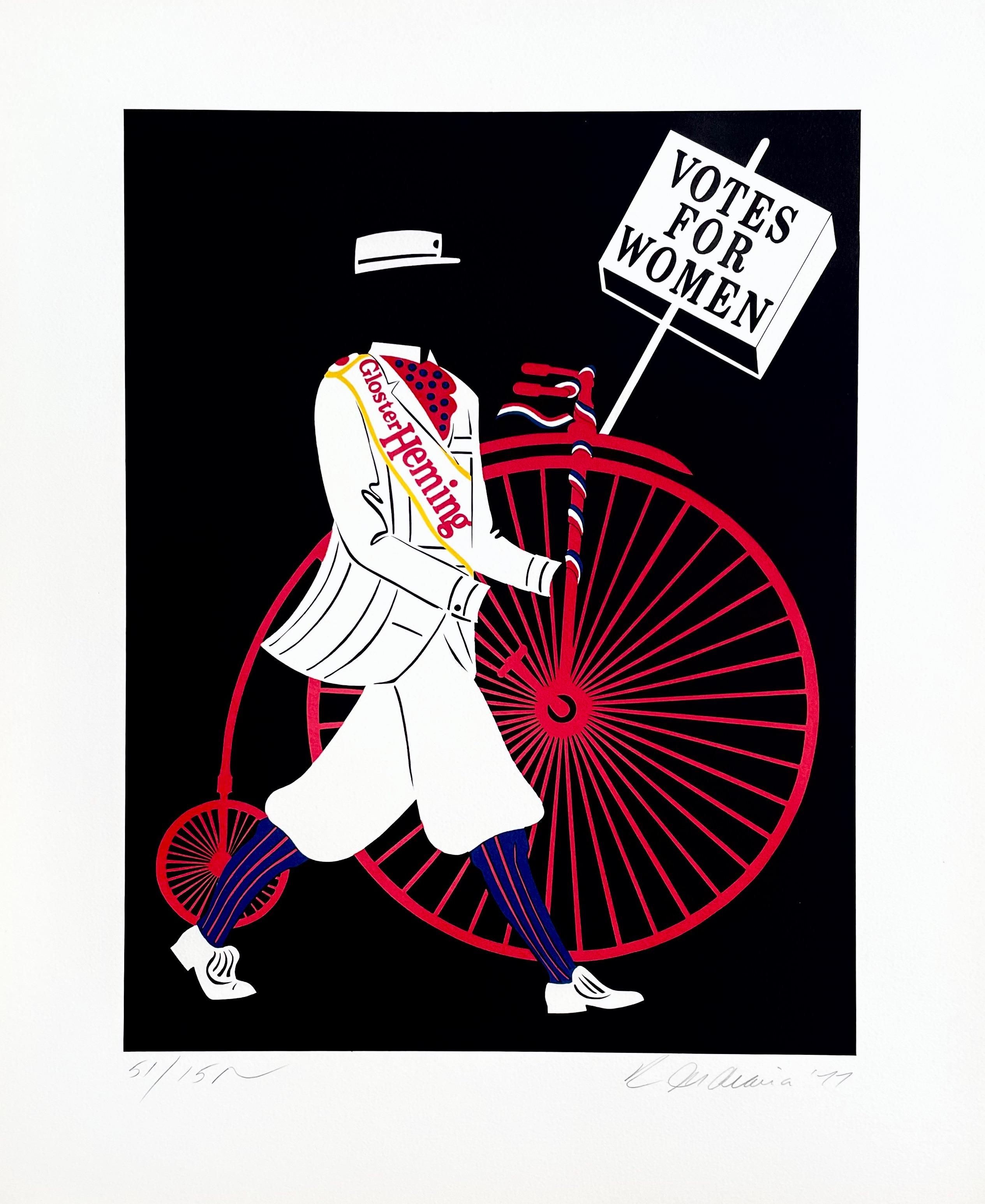Gloster Heming (Sheehan 96-108), Mother of Us All, Robert Indiana For Sale 4