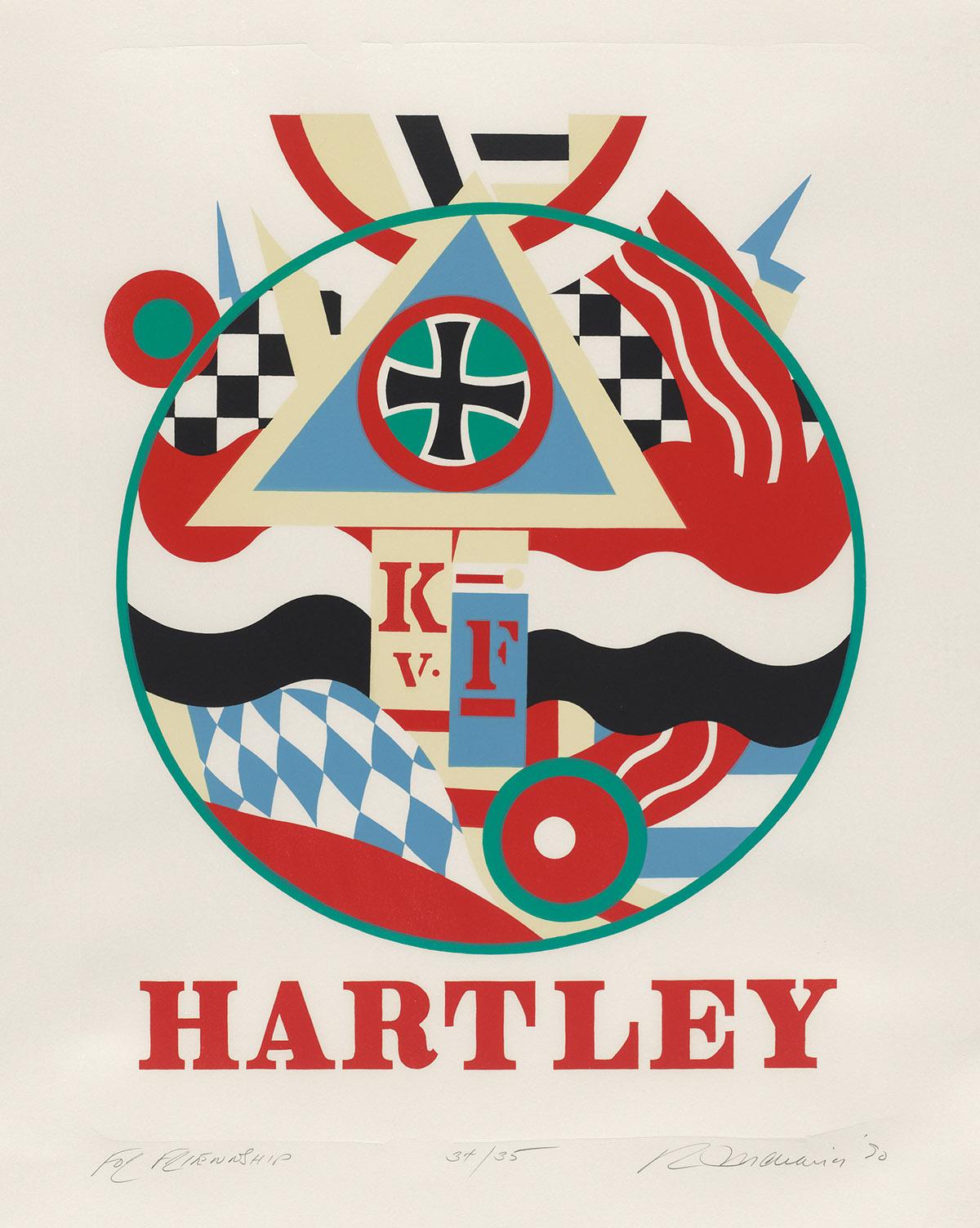 Hartley Elegies: For Friendship