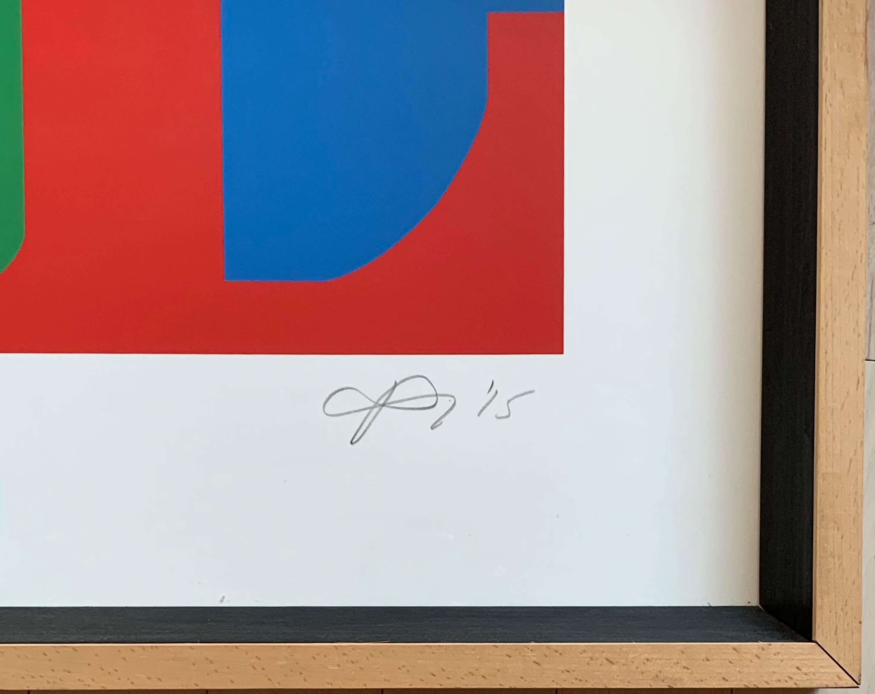 GUARIGIONE - Print di Robert Indiana