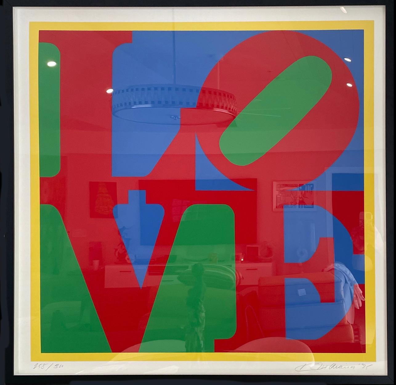 Heliotherapy Love - Print by Robert Indiana