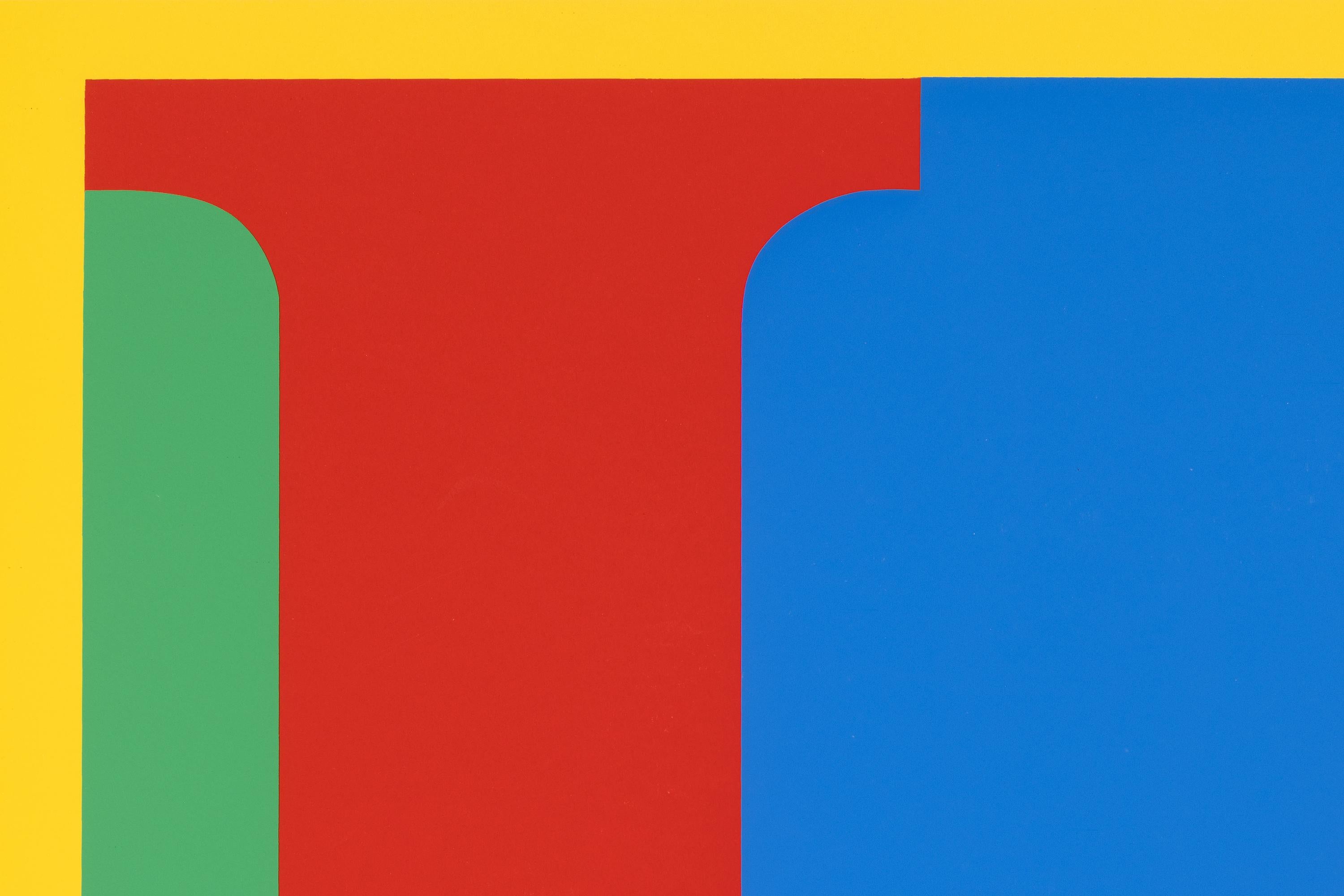 L'amour en héliothérapie - Sérigraphie pop art de l'amour iconique en couleurs, 1995 en vente 3