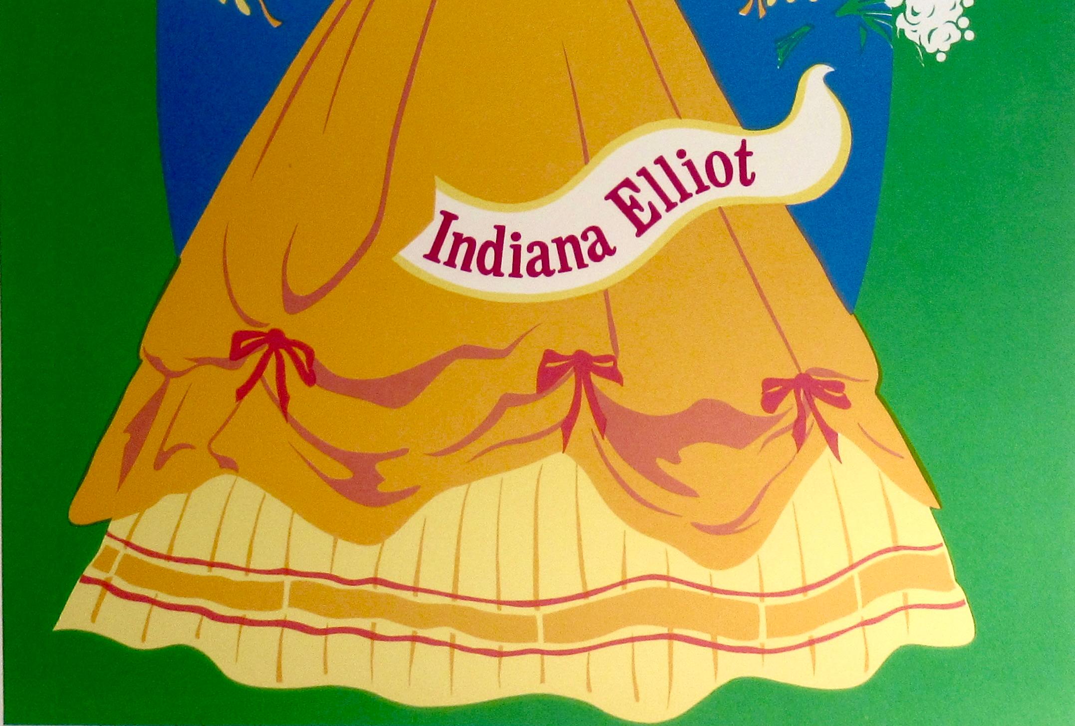 Indiana Elliot (Pop-Art), Print, von Robert Indiana