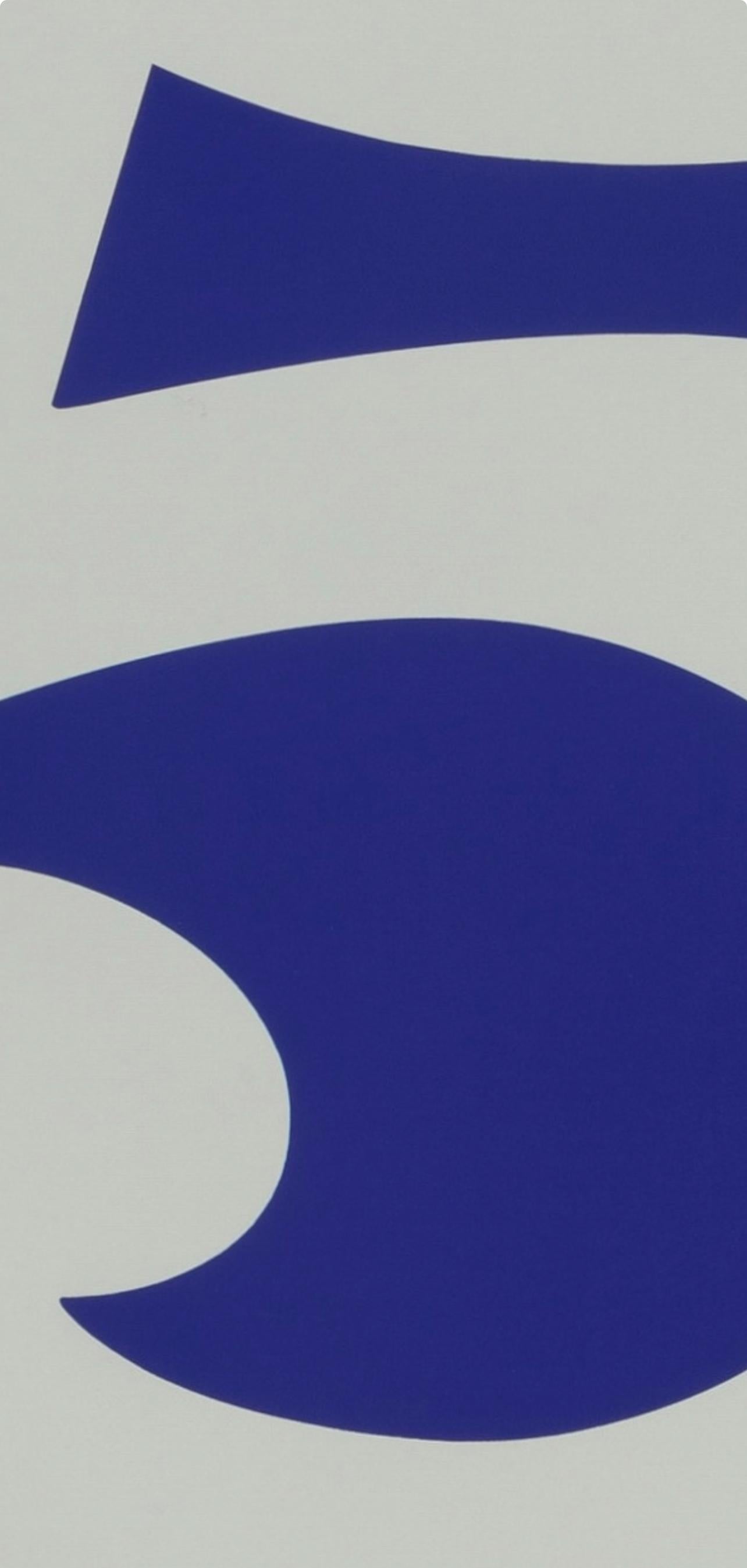 Indiana, Cinco (Sheehan 46-55), Números (después) - Print Arte pop de Robert Indiana