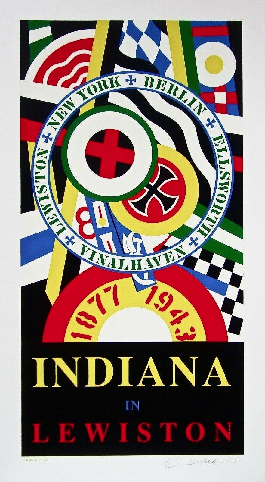 Indiana en Lewiston, Robert Indiana