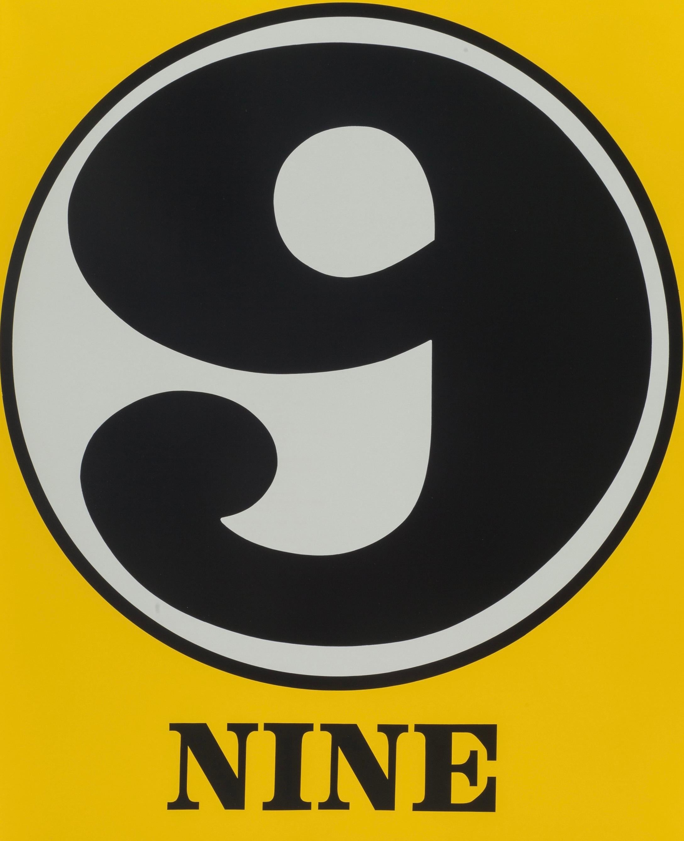 Figurative Print di Robert Indiana - Indiana, Nove (Sheehan 46-55), Numeri (dopo)