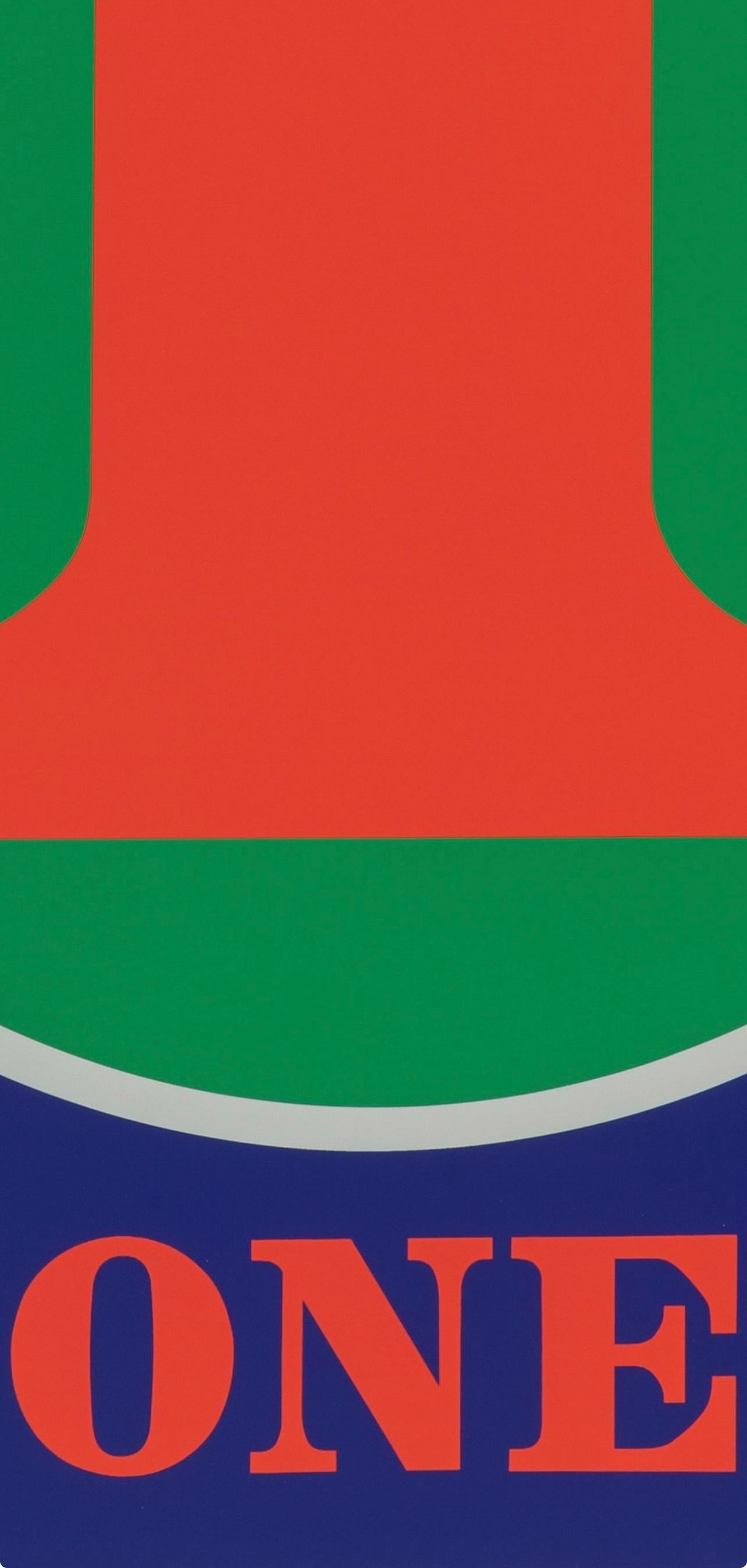 Indiana, One (Sheehan 46-55), Numbers (after) - Pop Art Print by Robert Indiana