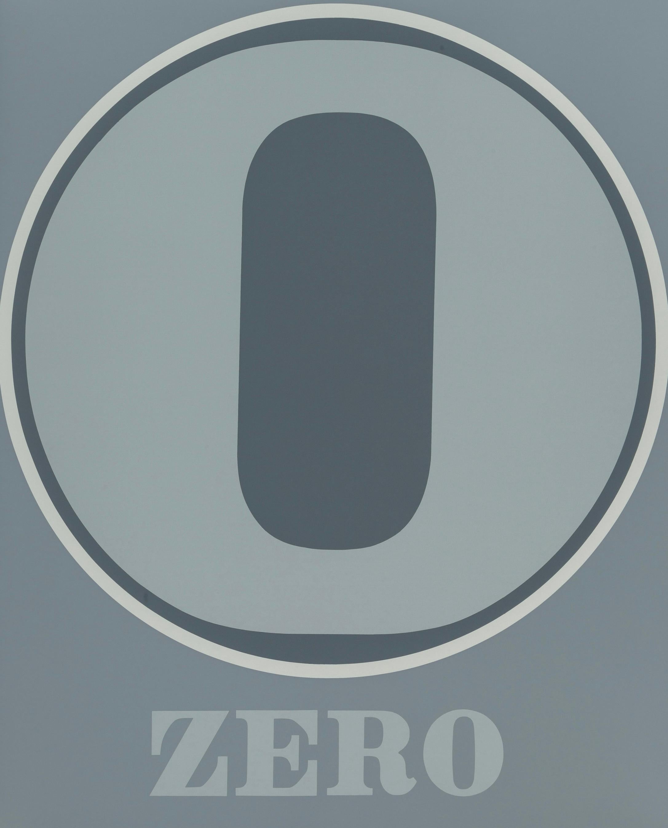 Figurative Print de Robert Indiana - Indiana, Cero (Sheehan 46-55), Números (después)