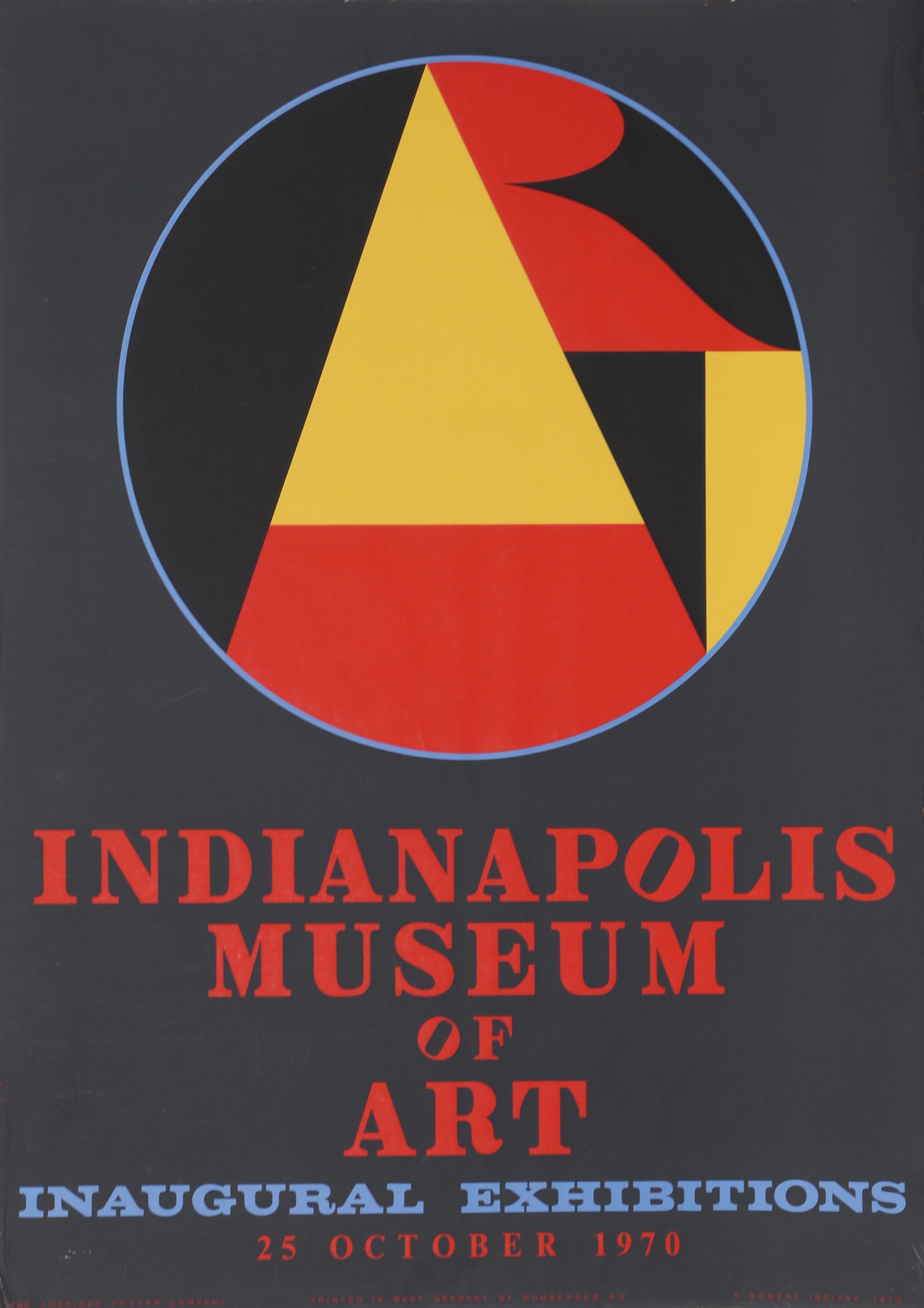 Artist: Robert Indiana, American (1928 - 2018)
Title: Indianapolis Museum of Art
Year: 1970
Medium: Silkscreen Poster
Size: 35 x 25 in. (88.9 x 63.5 cm)