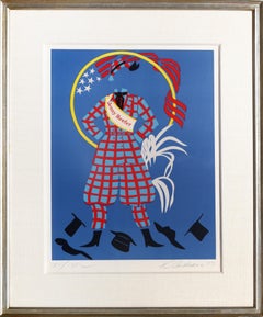 Vintage "Jenny Reefer" Lithograph by Robert Indiana