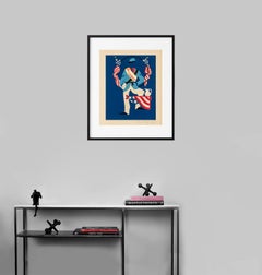 Jo the Loiterer - Mother of Us All print by Robert Indiana, 1977