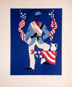Jo the Loiterer - Mother of Us All print by Robert Indiana, 1977