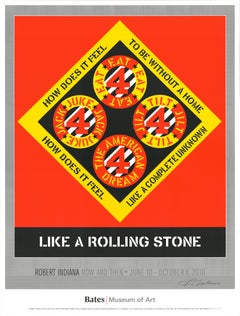 Like a Rolling Stone Offset Print, Pop Art Style, 2016, Unframed