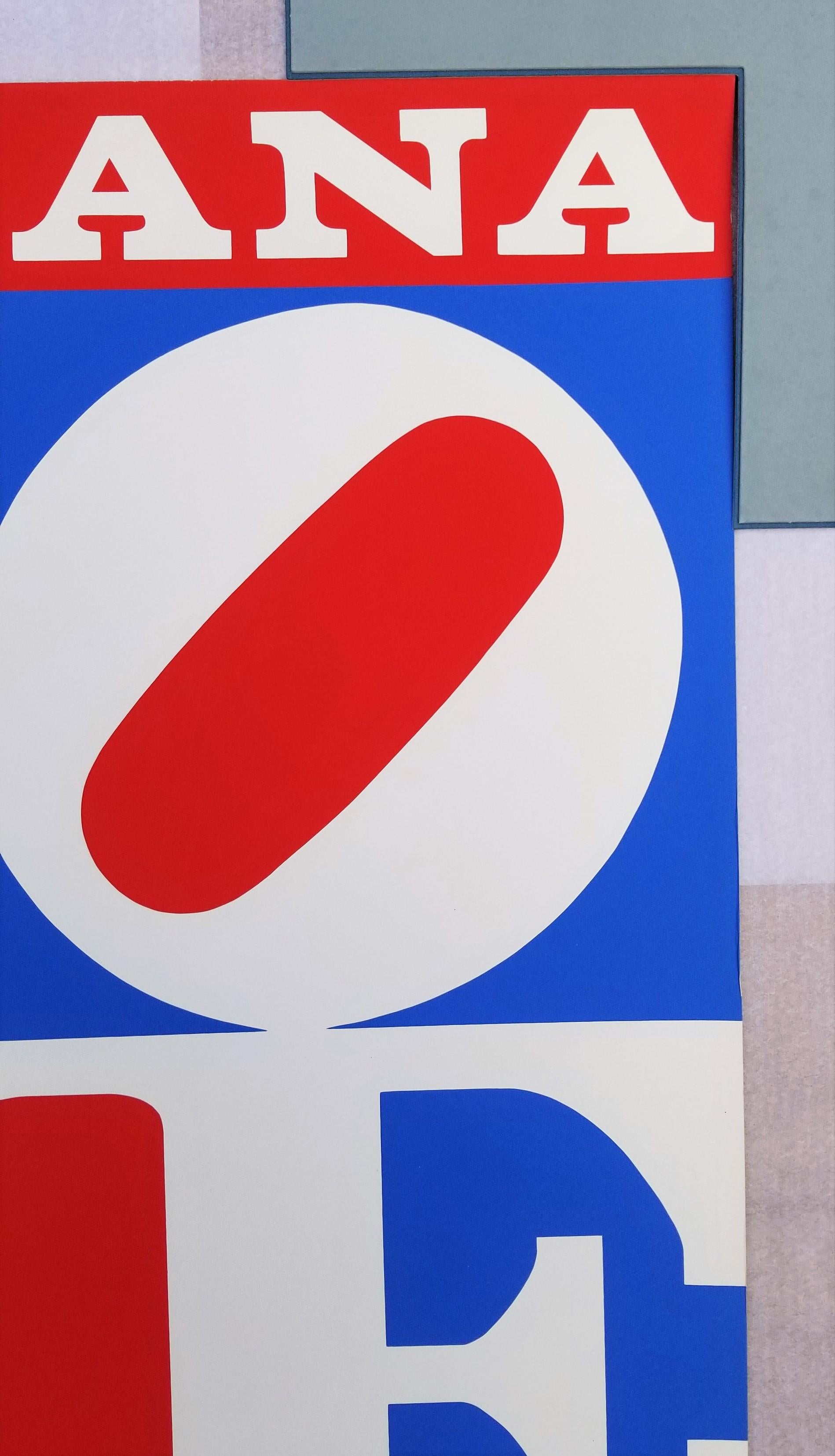 Louisiana Museum of Modern Art (LOVE) Poster /// Robert Indiana