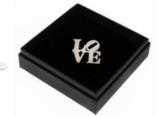 LOVE Brooch, Limited Edition of 30 for Yorkshire Sculpture Park, Estate approved
