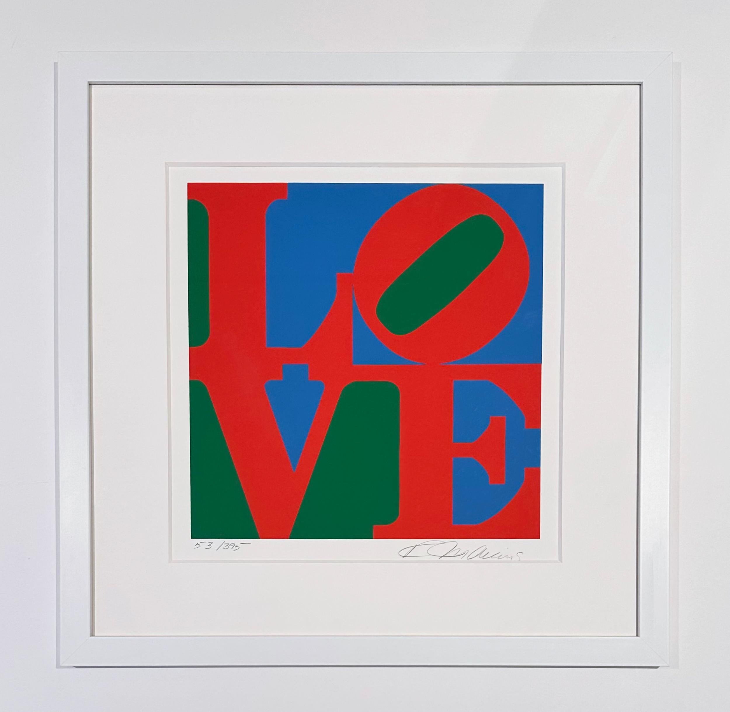Love, from The American Dream - Print by Robert Indiana
