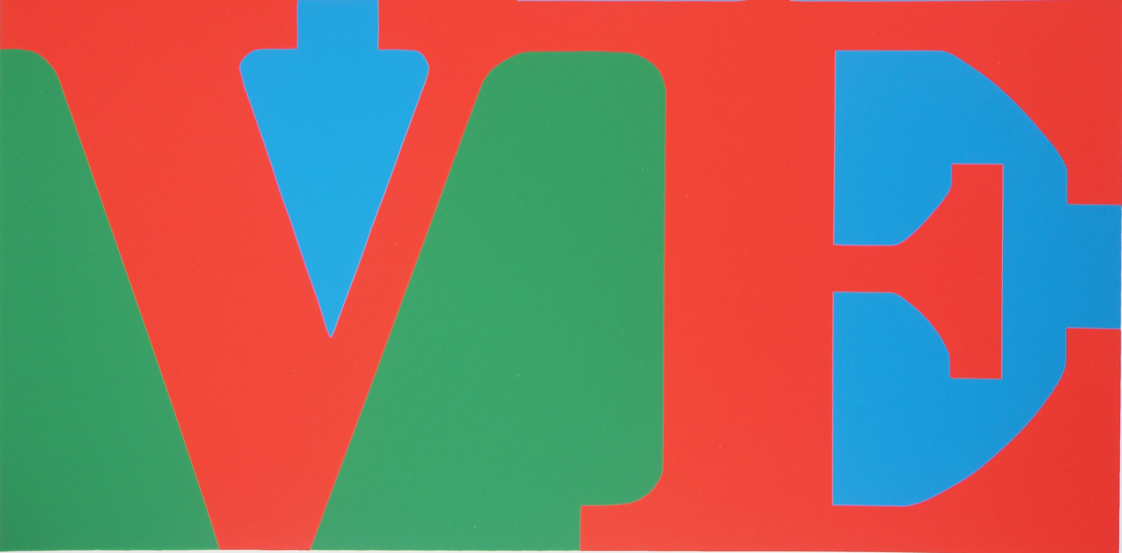 Robert INDIANA
LOVE, 1997

Original screenprint
Handsigned in pencil
Numbered TP 23/30
On vellum 40.5 x 40.5 cm (c. 16 x 16 inch)

INFORMATION : From the portfolio 