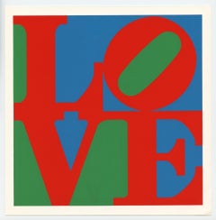 "LOVE" serigraph