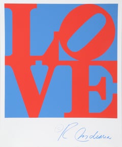 LOVE, Silkscreen by Robert Indiana