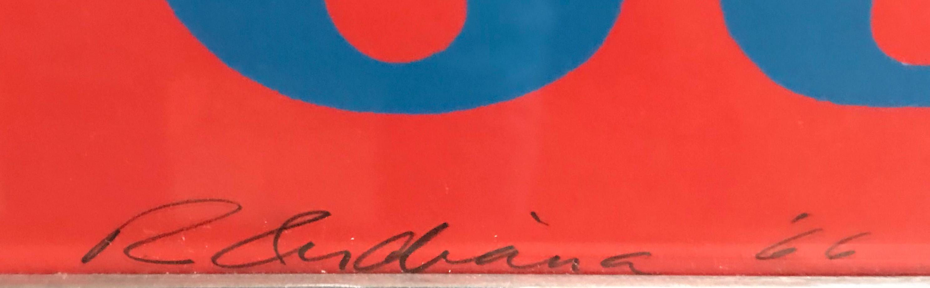 LOVE, Stable Gallery (Original Historic Poster Hand Signed by Robert Indiana) For Sale 1