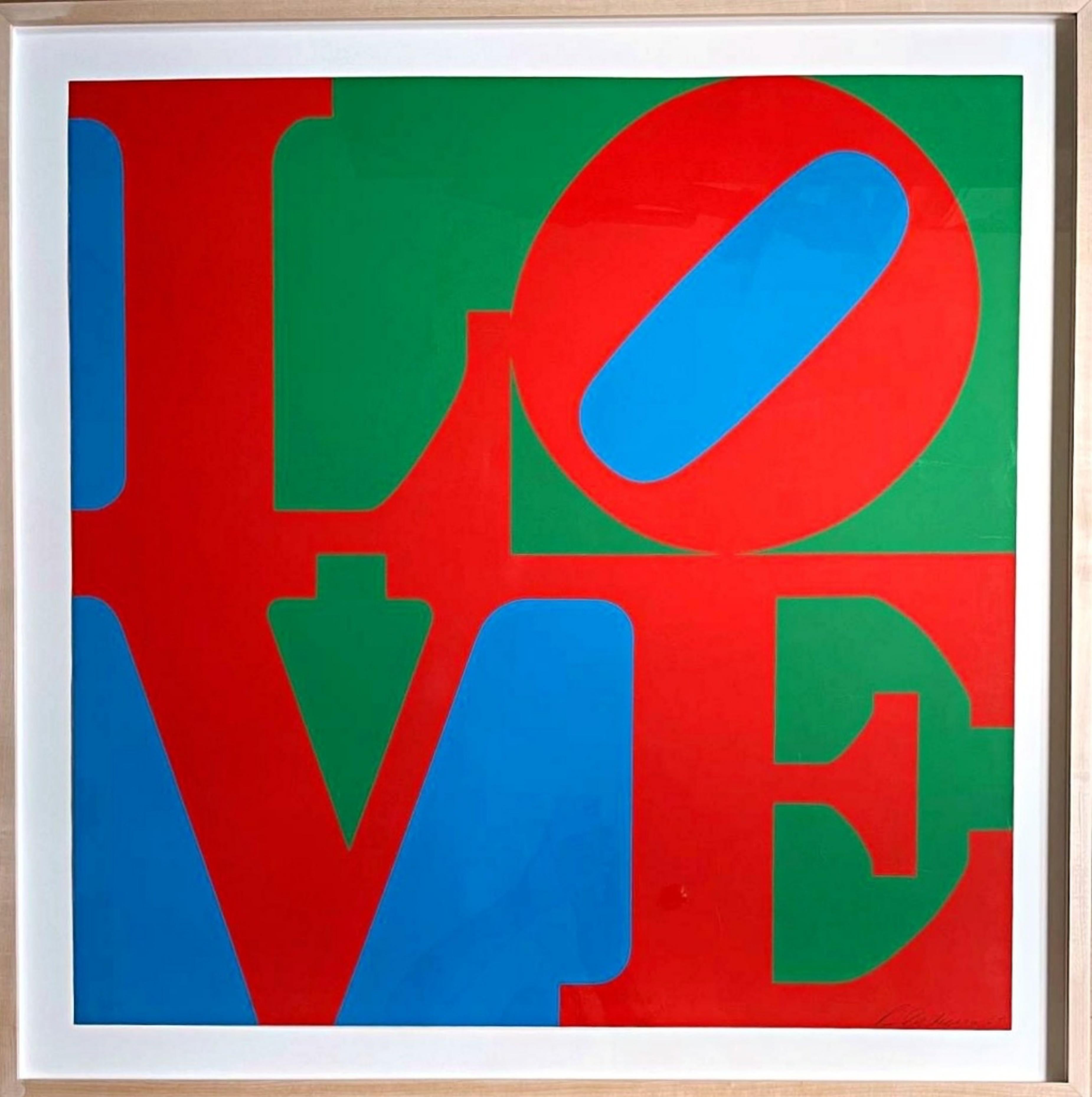 Robert Indiana Figurative Print - LOVE (the original), 39, Sheehan