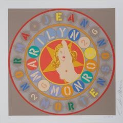 Marilyn Monroe - Original screenprint, Handsigned - Certificate