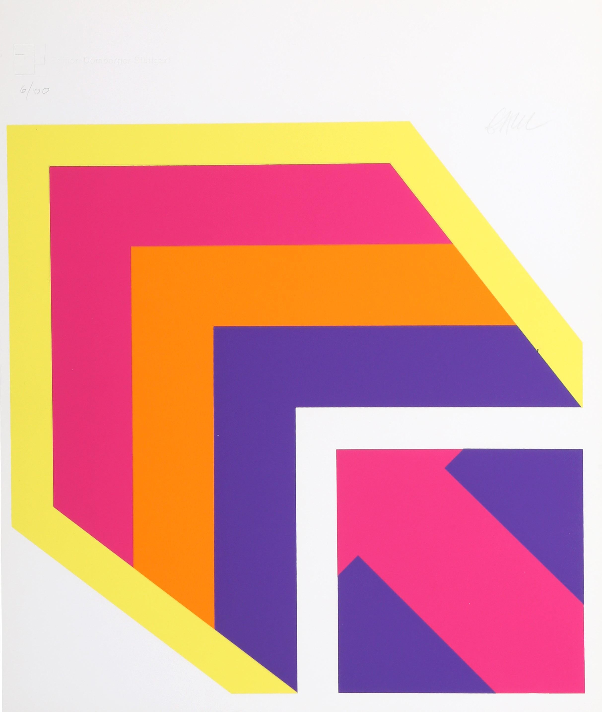 Mai, OP Kunstdruck von Winfred Gaul, 1969 – Print von Robert Indiana