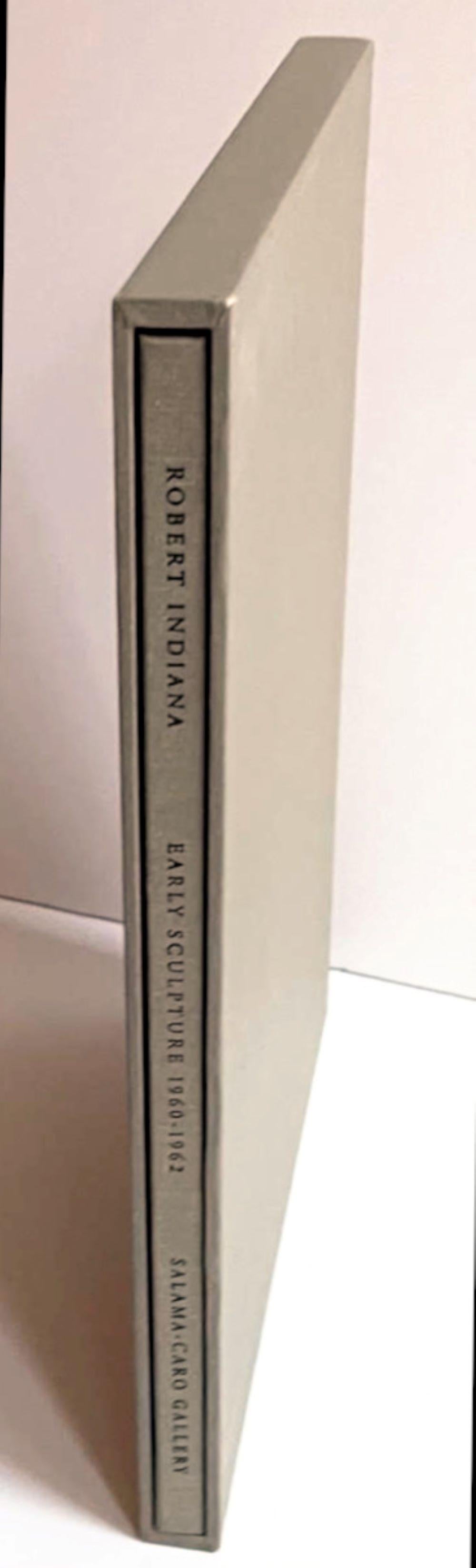 Monograph: Robert Indiana Early Sculpture 1960-1962 (Hand signed and inscribed) For Sale 2