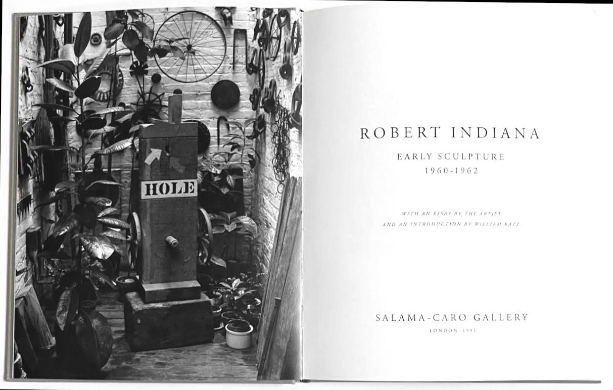 Monographe : Robert Indiana Early Sculpture 1960-1962 (signé et inscrit à la main) en vente 6