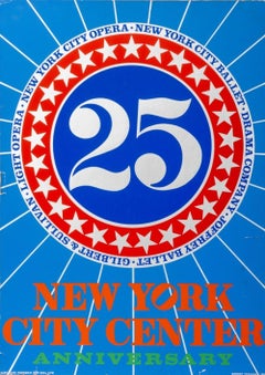 Vintage "New York City Center 25th Anniversary"