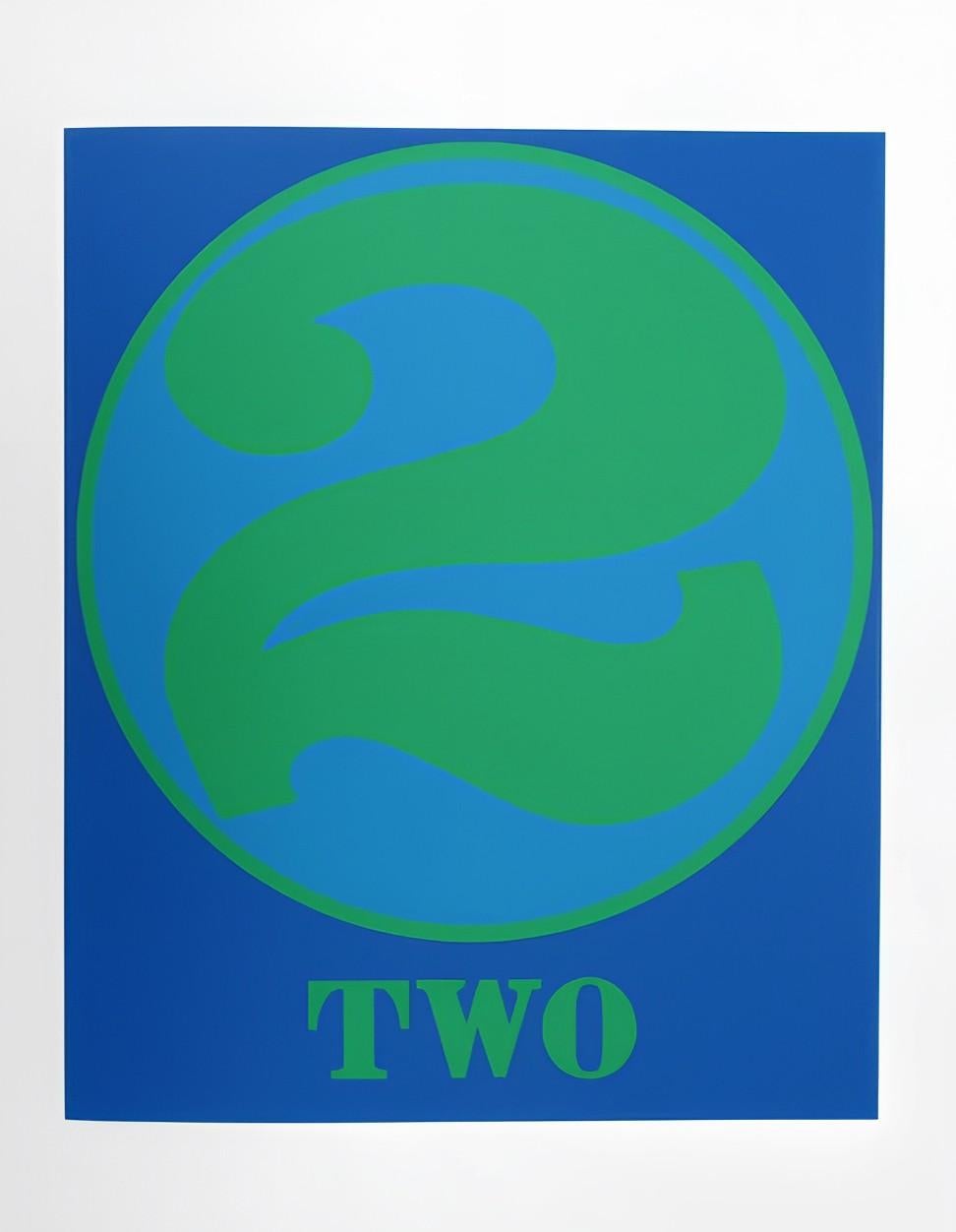 Number 2 from The American Dream Portfolio - Print by Robert Indiana