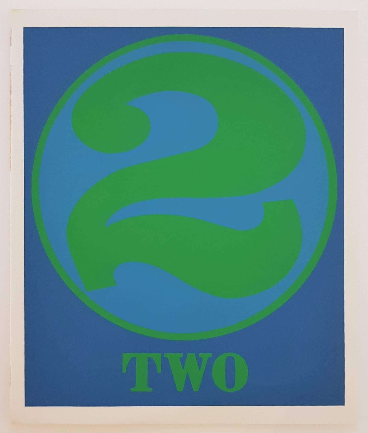 Number Suite - Two - Print by Robert Indiana