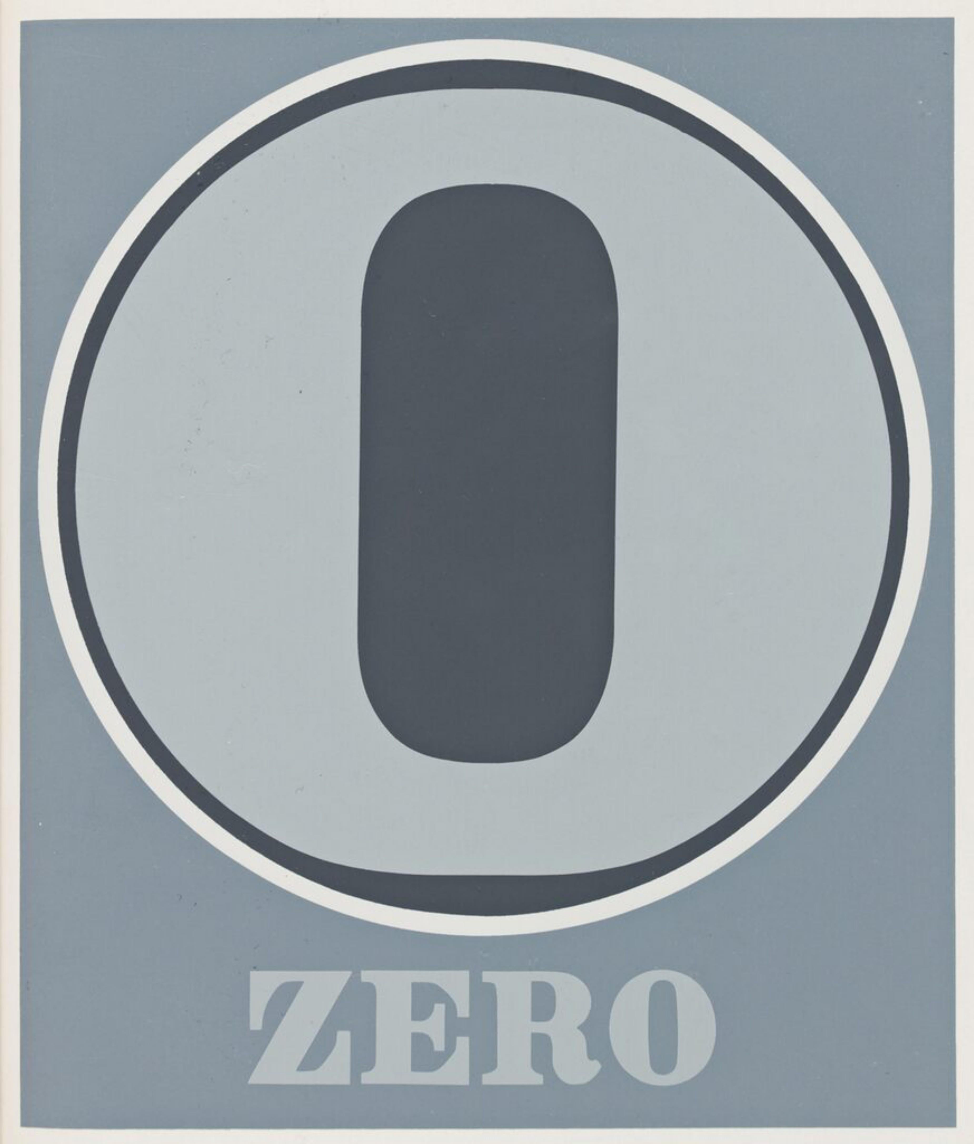 Numeri: Portafoglio completo di 10 serigrafie a colori, firmato a mano sulla prima pagina finale. - Print Pop Art di Robert Indiana