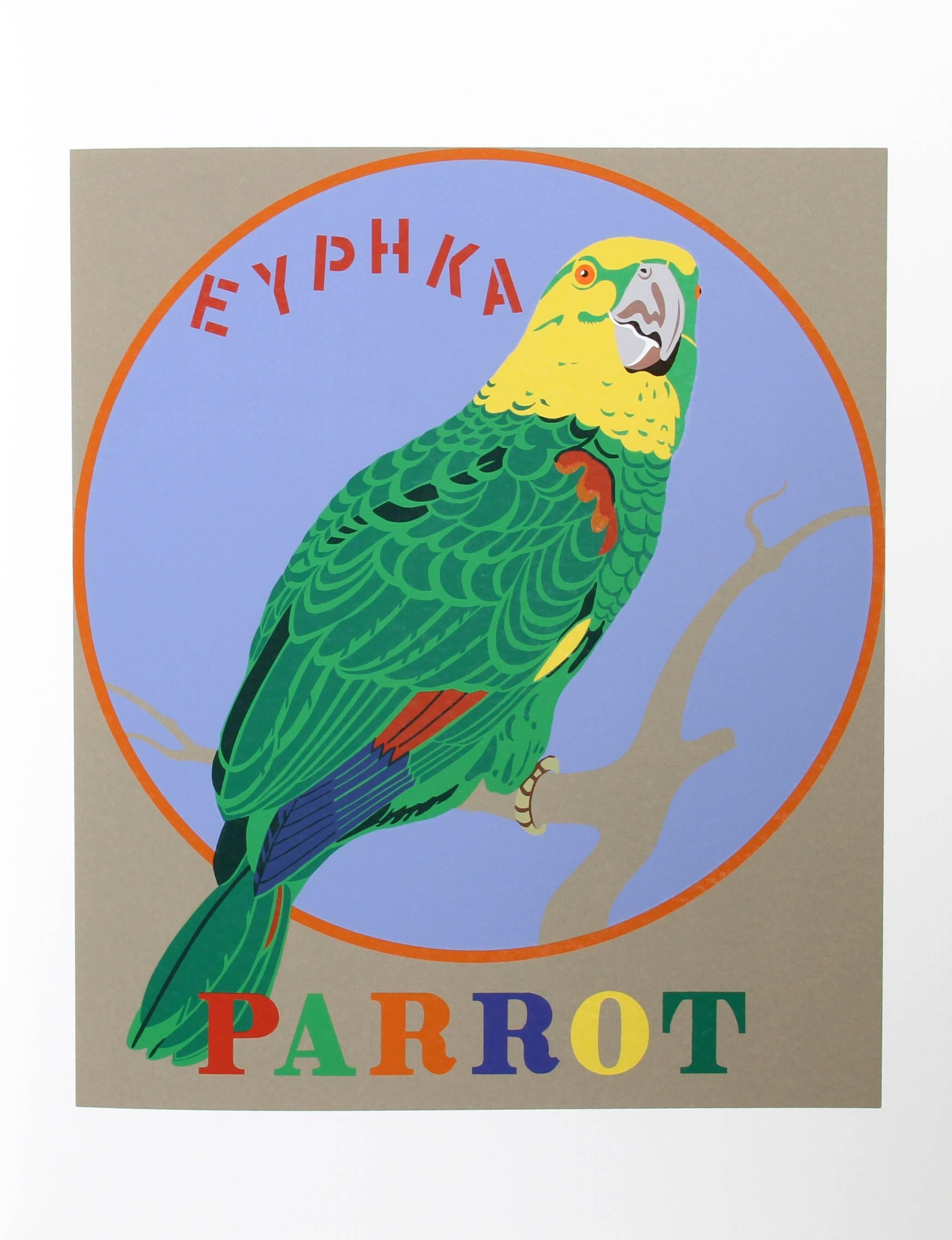 "Parrot", from the American Dream Portfolio by Robert Indiana