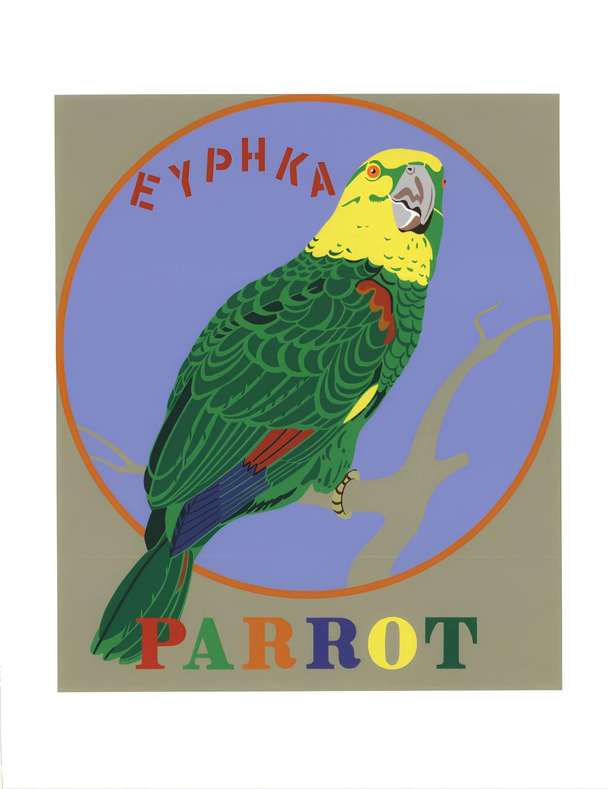 Parrot from The American Dream Portfolio - Print by Robert Indiana