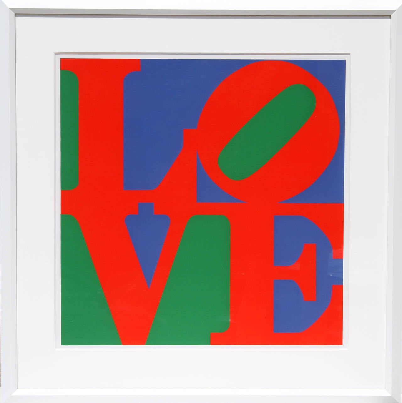 Robert Indiana Abstract Print - Philadelphia Love