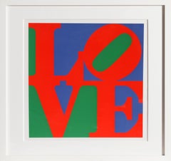 Philadelphia Love, serigrafia Pop Art di Robert Indiana