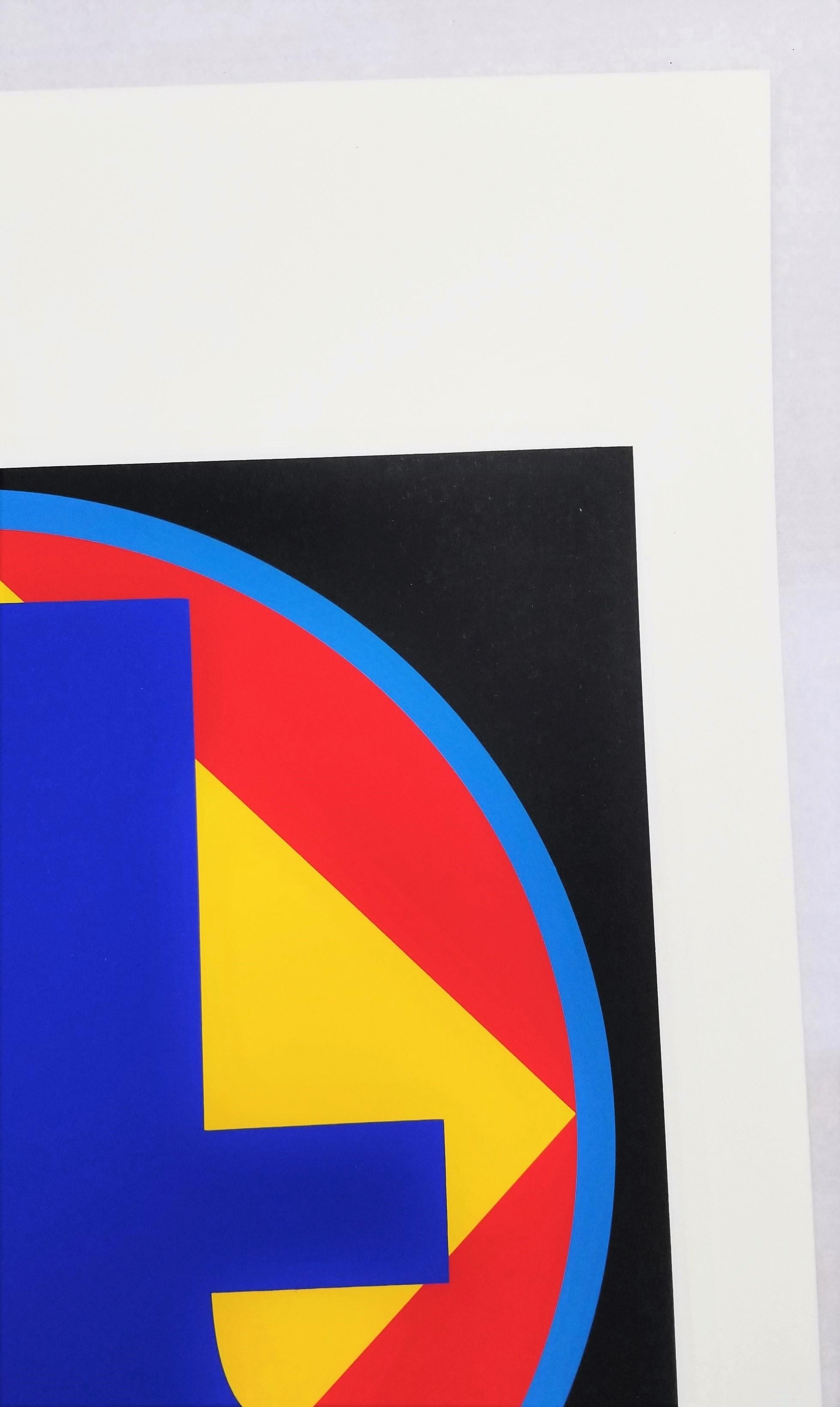 Polygon: Quadrat (Four) /// Pop Art Robert Indiana Siebdruck New Yorker Nummern im Angebot 5